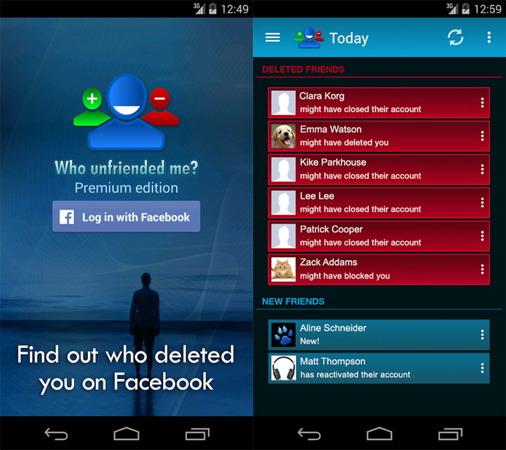 معرفة من قام بحذف صداقتك أو قام بزيارة حسابك على الفيسبوك! 10 Who unfriended me on Facebook Mohamedovic
