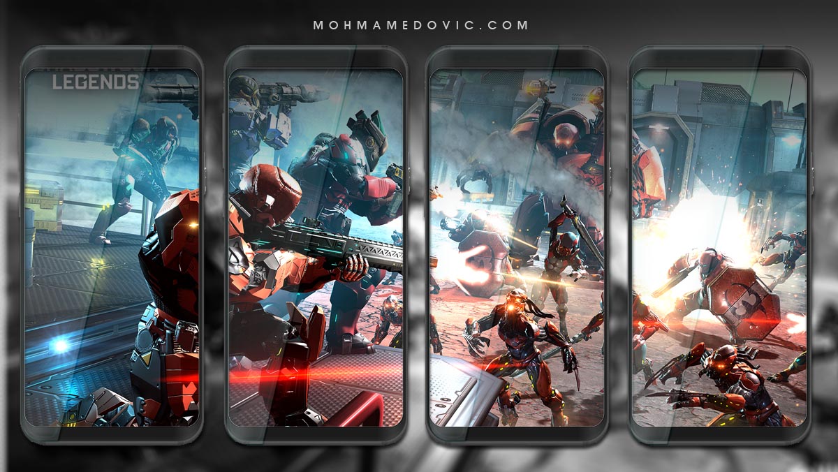 تحميل لعبة أساطير شادو غان Shadowgun Legends apk أفضل العاب FPS للاندرويد 6 Shadowgun Legends