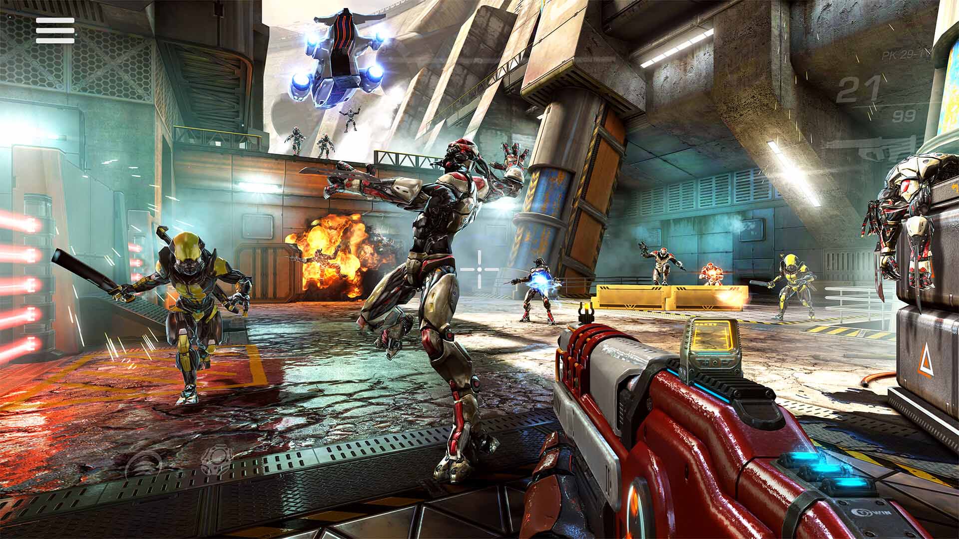 تحميل لعبة أساطير شادو غان Shadowgun Legends apk أفضل العاب FPS للاندرويد 9 أساطير شادو غان