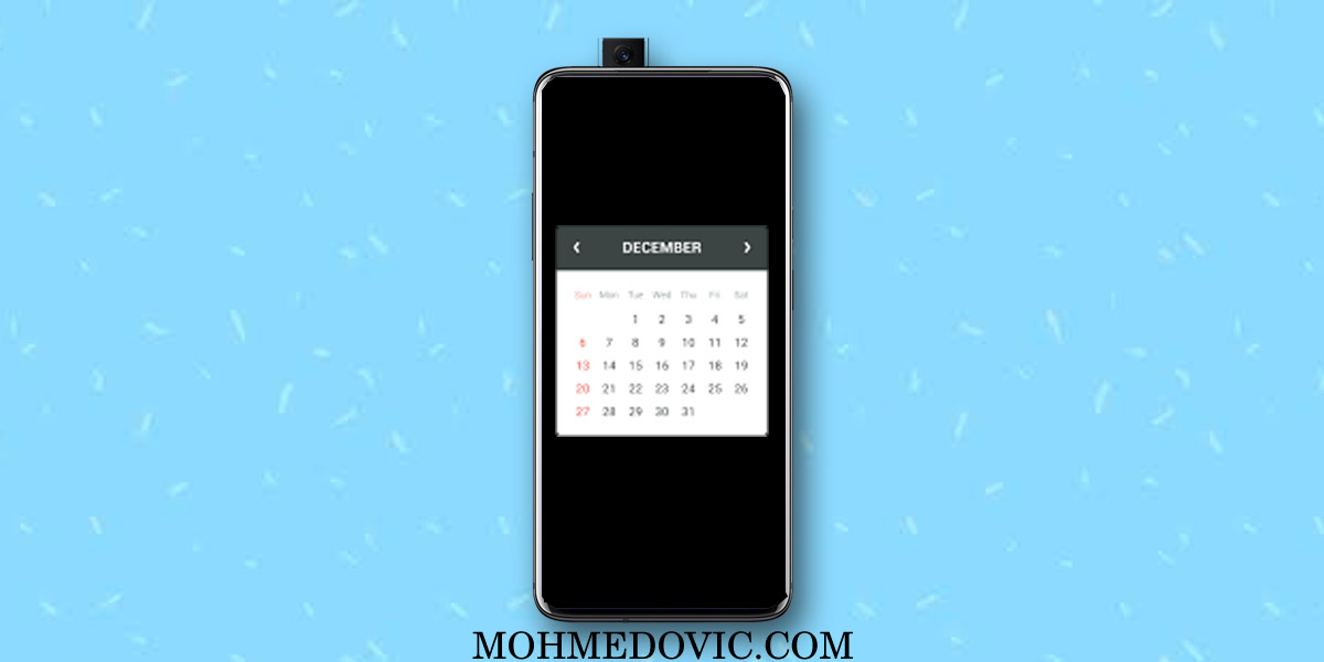 أفضل 5 تطبيقات Widget (نوافذ مُصغرة) لعرض التقويم على الاندرويد 10 Top Calender Widgets For Android