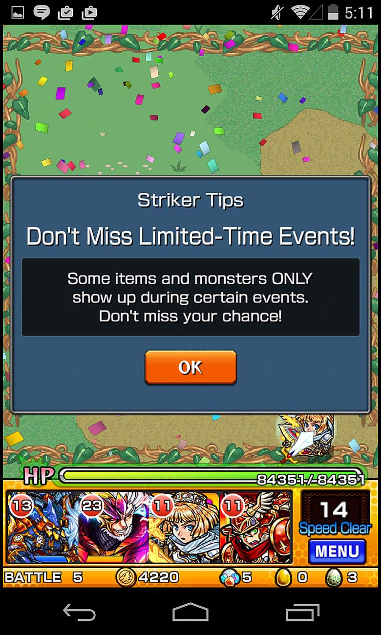 تحميل لعبة Monster Strike APK مونستر سترايك من افضل العاب الانمي 8 مونستر-سترايك