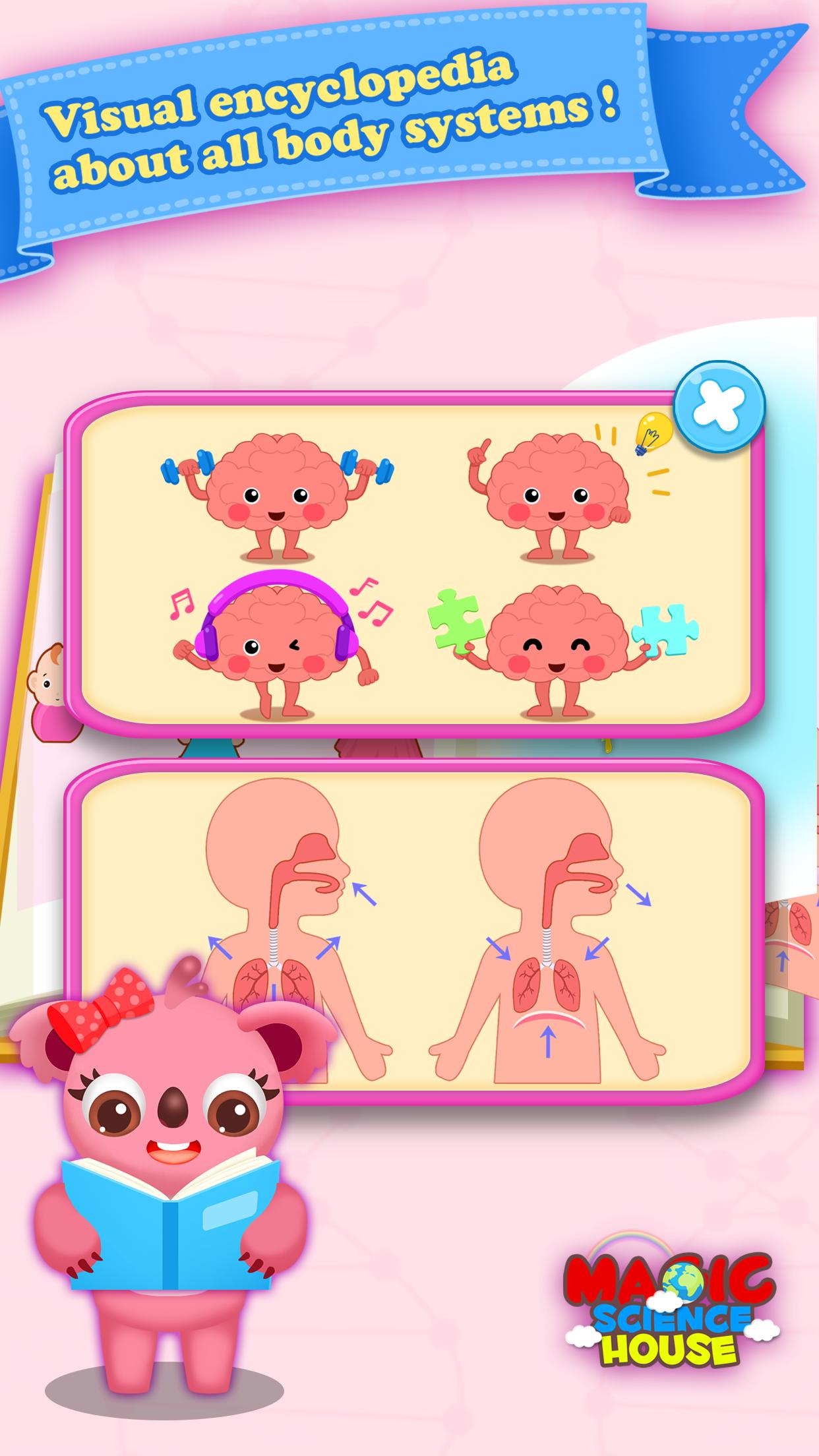 ما هي افضل العاب اندرويد تعليمية للأطفال؟ أفضل 19 لعبة يُمكنك تحميلها الآن! 8 Kids Learn Human Body Girls