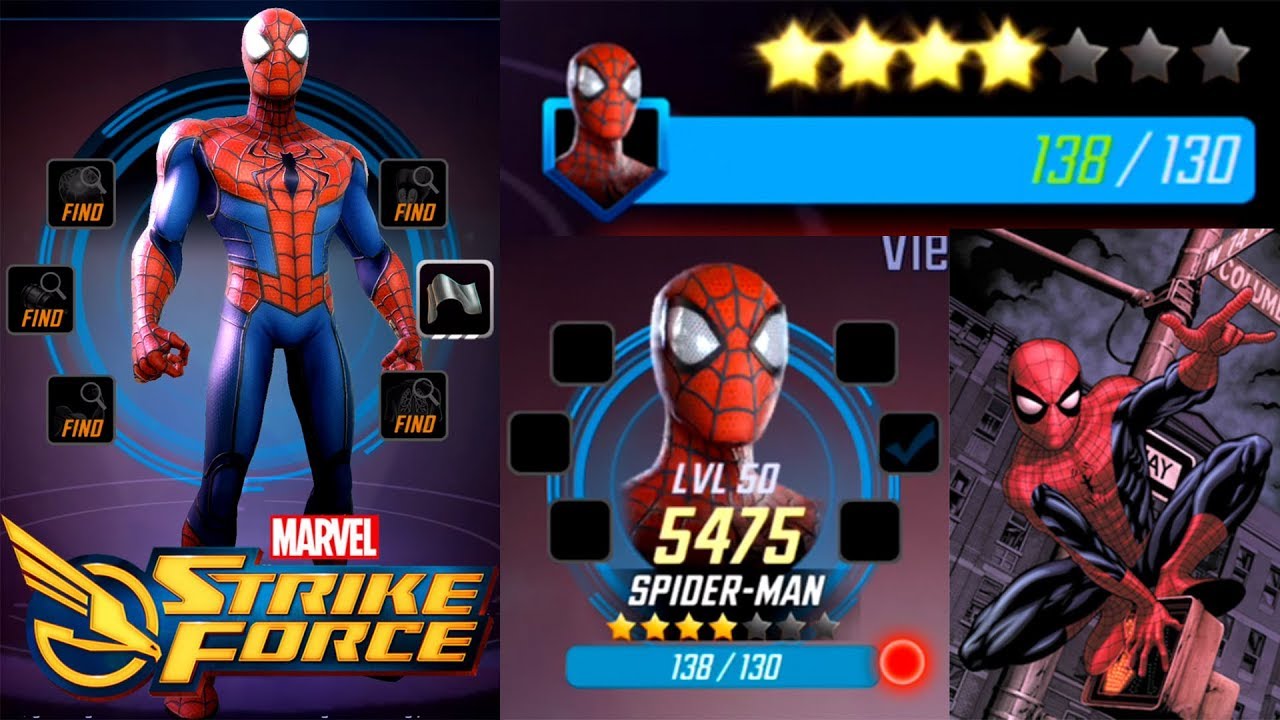تحميل العاب سبايدر مان للاندرويد قائمة تضم أفضل العاب Spider Man بمتجر بلاي! 15 Marvel Strike Force