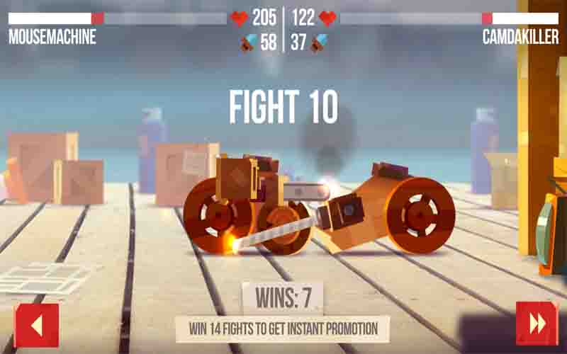 تحميل لعبة CATS: Crash Arena Turbo Stars apk للاندرويد والايفون 8 تصميم الآلة