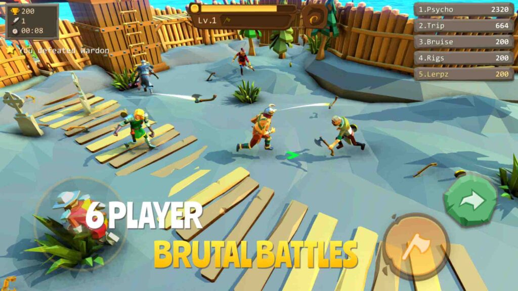 تنزيل لعبة AXE.IO Brutal Survival للاندرويد والايفون أفضل بديل لببجي، فورت نايت! 10 اوضاع لعبة AXE.IO - Brutal Survival Battleground