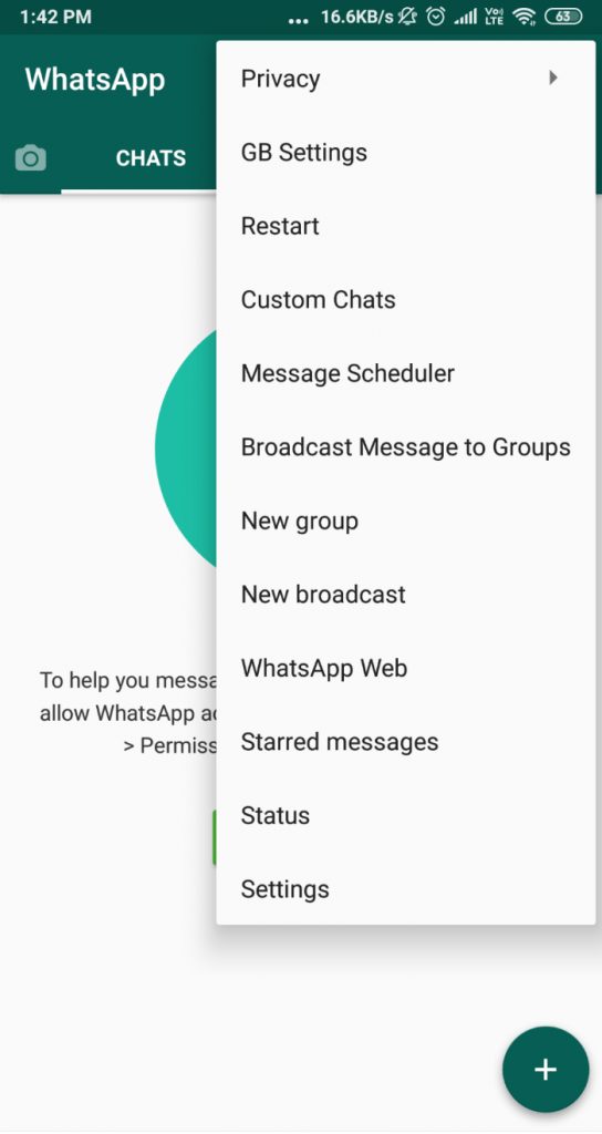 تحميل واتساب جي بي 2024 GBWhatsApp v18.0 نسخة معدّلة ضد الحظر! 6 تفاصيل أكثر عن GBWhatsApp