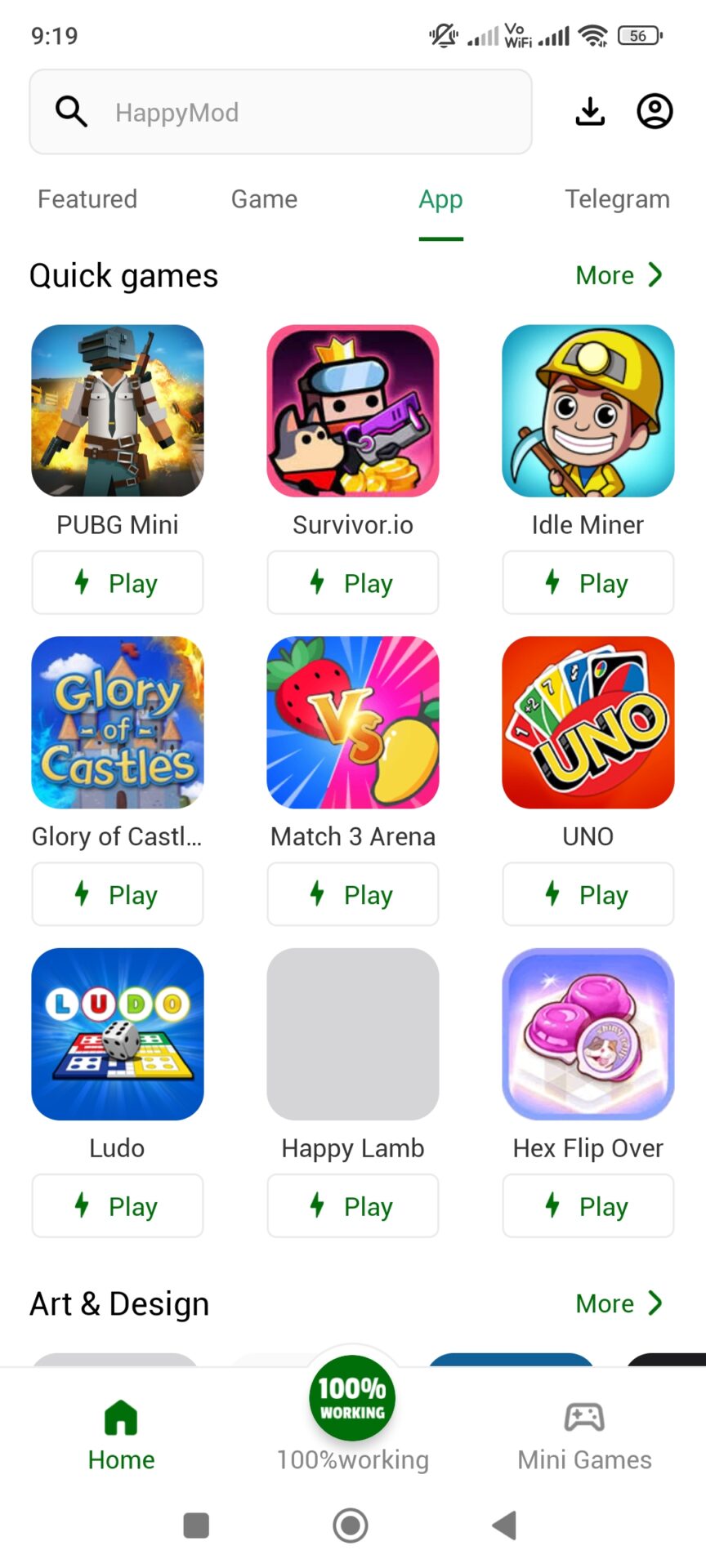 تحميل هابي مود 2026 HappyMod v3.2.6 تطبيقات وألعاب الاندرويد مجانًا! 6 HappyMOD 02