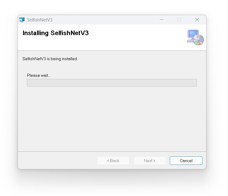 تحميل 2026 SelfishNet v3.1: تحكَّم بسرعة الإنترنت على المتصلين بالشبكة 6 تثبيت SelfishNet على ويندوز 11