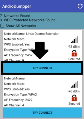 تحميل اندرو دمبر AndroDumpper v3.11.0 فتح شبكات الواي-فاي بدون روت! 6 شرح AndroDumpper