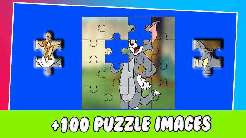 تحميل أفضل العاب توم وجيري أطفال Tom and Jerry apk لنظام الاندرويد 7 لعبة Jigsaw Tom Puzzle Jerry Game