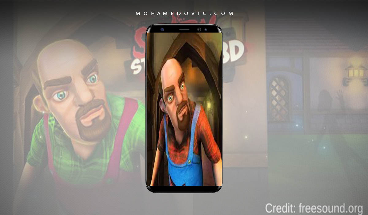 تحميل لعبة Scary Stranger 3D v4.5 للاندرويد والايفون (مقالب مضحكة ومرعبة ومخيفة) 21 لعبة مقالب خرافية في الجار المرعب