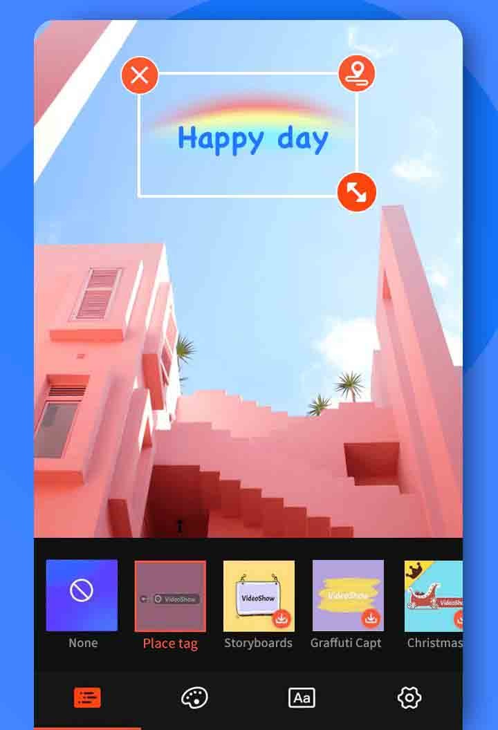 تحميل فيديو شو 2021: Video Show v9.1.8 rc .APK أفضل أداة لتعديلات الفيديو للموبايل 12 إضافة نص للفيديو