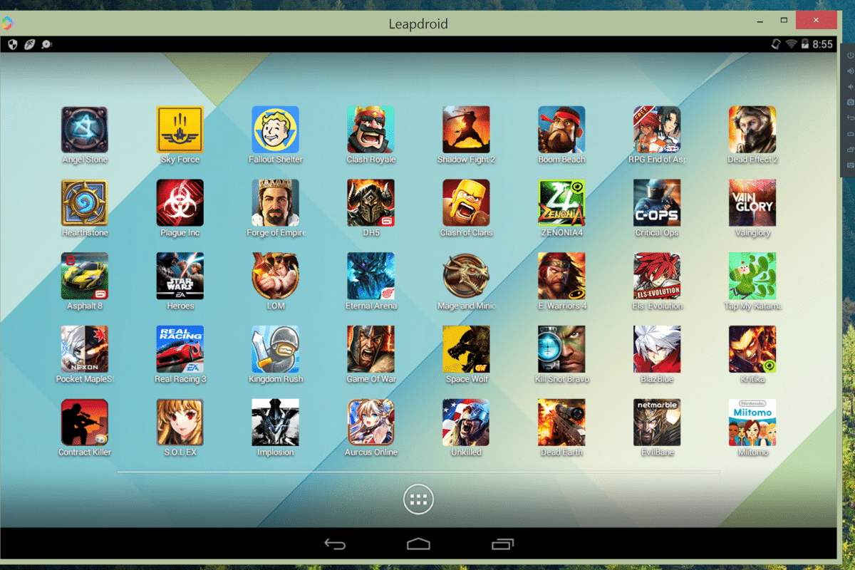 تحميل محاكي ليب درويد "2022" LeapDroid .EXE 18.0 الأفضل لأجهزة الكمبيوتر الضعيفة! 6 محاكي LeapDroid