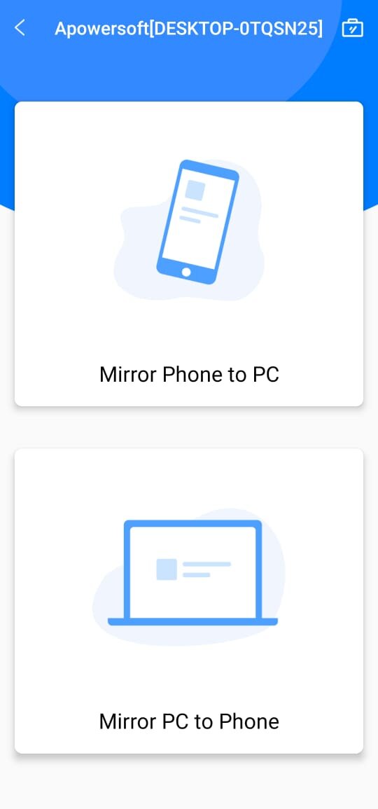 أداة ApowerMirror للويندوز الأفضل لبث شاشة الهاتف على الكمبيوتر! 17 الاتصال عبر شبكة WiFi: