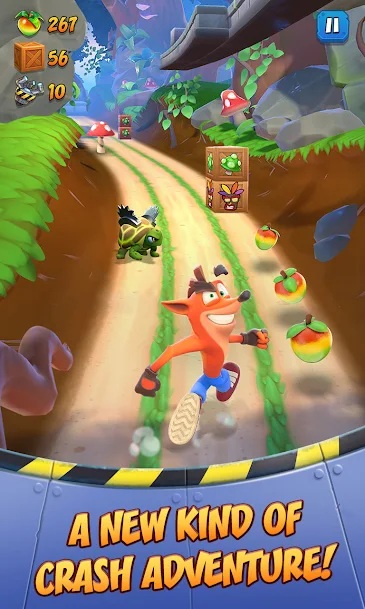تحميل كراش بانديكوت أون ذا رن Crash Bandicoot On the Run APK أفضل لعبة كلاسيكية! 6 كراش بانديكوت أون ذا رن