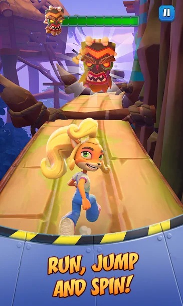 تحميل كراش بانديكوت أون ذا رن Crash Bandicoot On the Run APK أفضل لعبة كلاسيكية! 7 كراش بانديكوت أون ذا رن