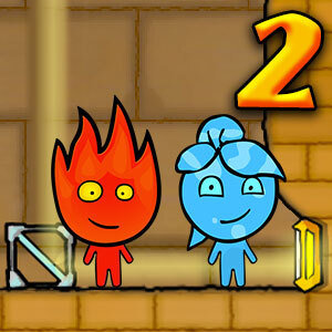 تحميل لعبة الماء والنار للكمبيوتر Fireboy and Watergirl 2 .EXE اتحاد كرة النار وقطرة المياه! 5 fire boy water girl 2