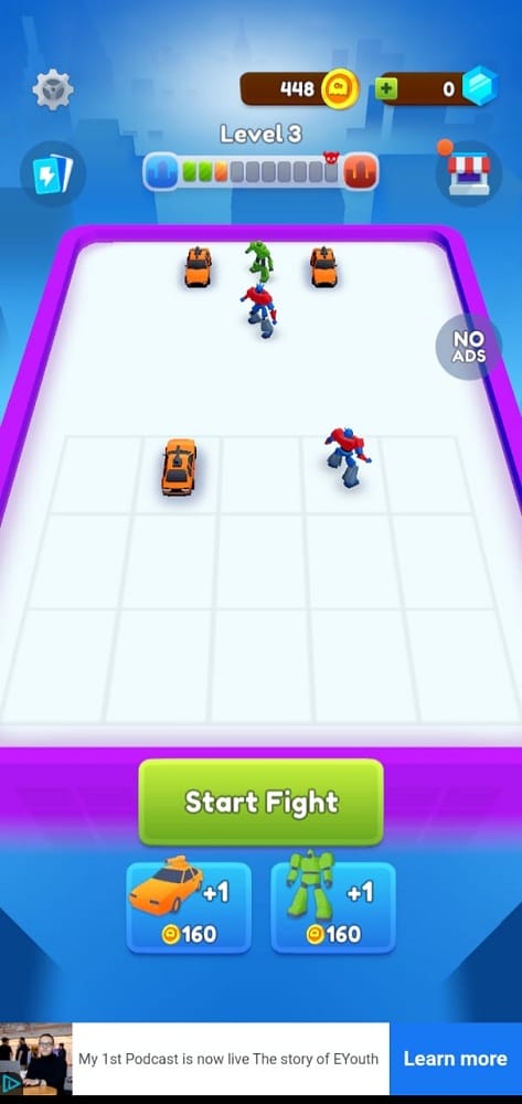 تحميل Merge Battle Car ."ميرج باتل كار" قتال الروبوت السيارات! 7 تنزيل لعبة Merge Battle Car
